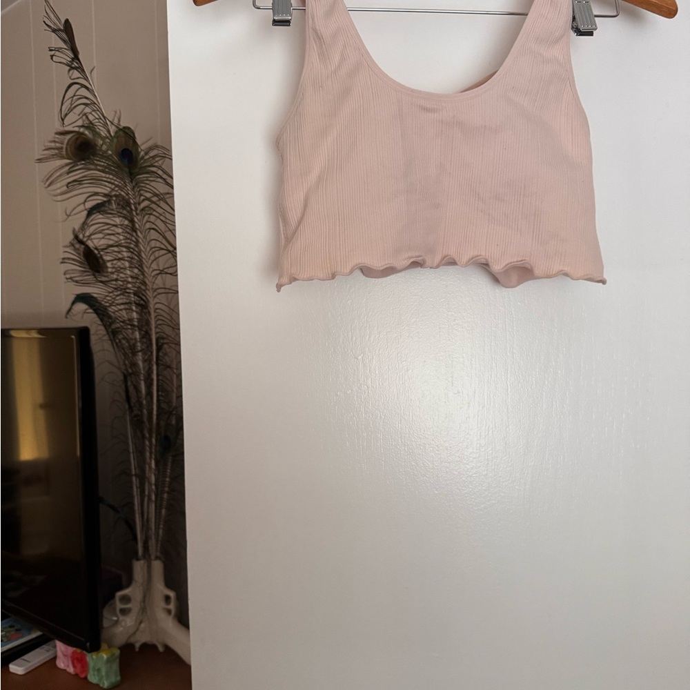 Women's Pink Crop Top